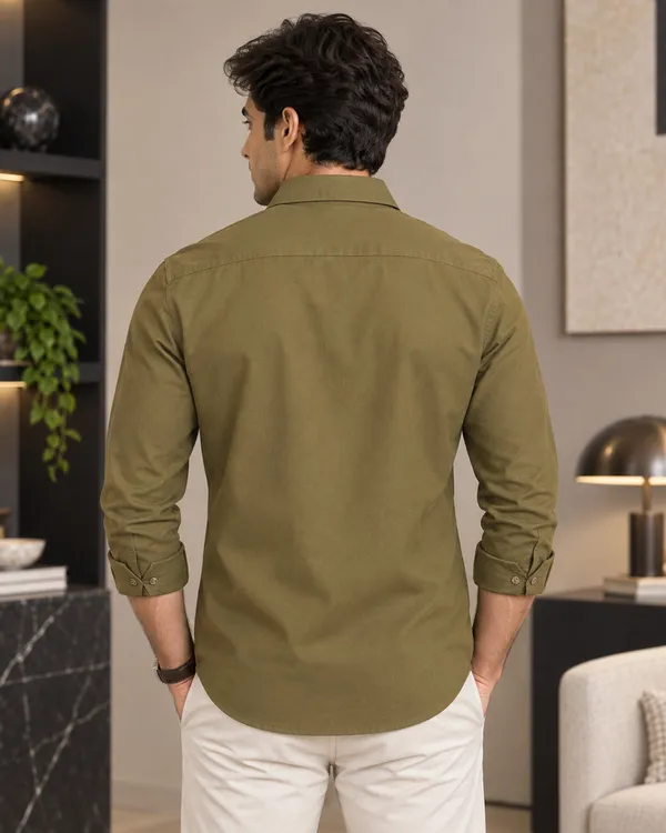 Classic_Mehendi_Cargo_Shirt