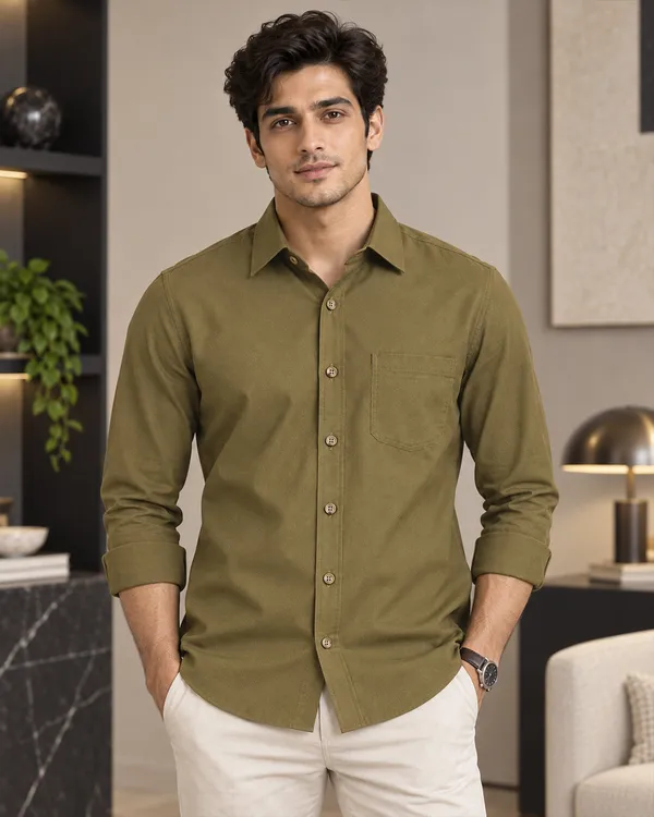 Classic_Mehendi_Cargo_Shirt