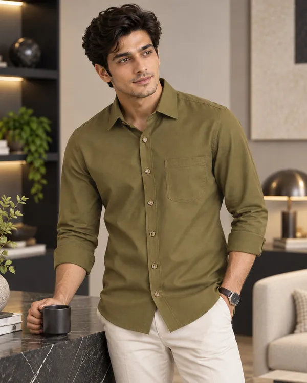 Classic_Mehendi_Cargo_Shirt