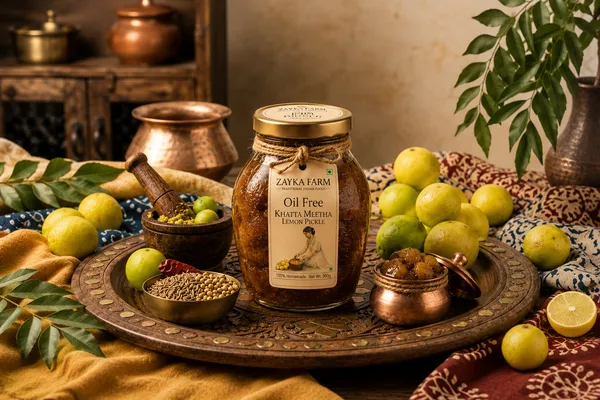 Oil_Free_Khatta_Meetha_Lemon_Pickle_300_Gram