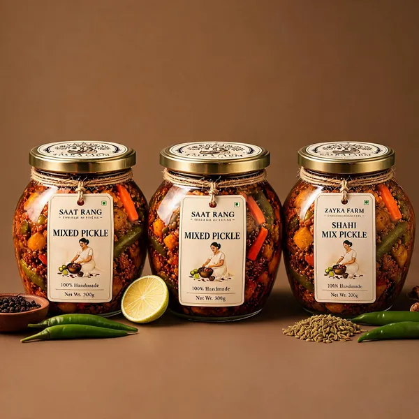 Saat_Rang_Mixed_Pickle_Everyday_Value_Bundle_(300g×2_+_500g)
