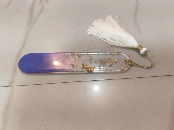 Purple_Transparent_Decorative_Bookmark_With_Tassel_Set_of_10