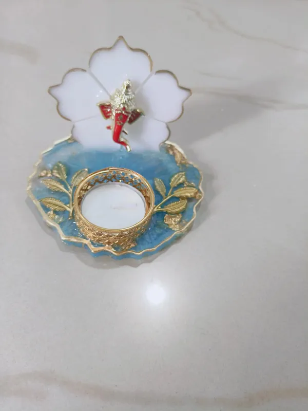 Decorative_Ganesha_Floral_Diya_Holder_Set_of_2