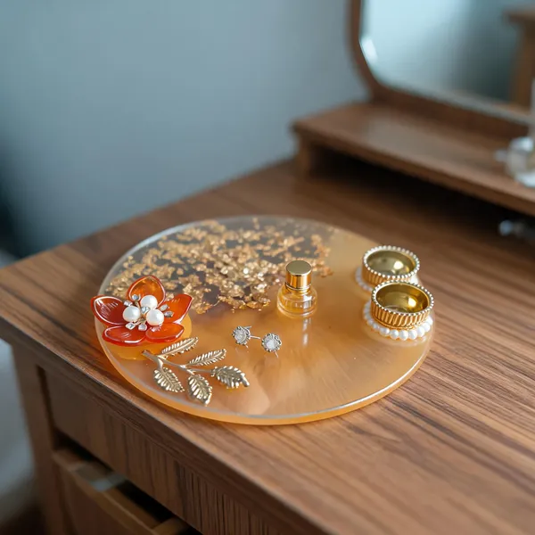 Resin_Floral_Gold_Foil_Decorative_Tray