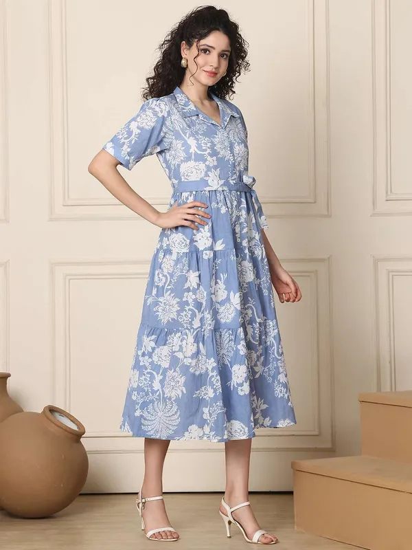 Women's_Cotton_Printed_A-Line_Midi_Dress_|_Short_Sleeve_Flared_Gown_Dress_(Sky_Blue)_-_XL