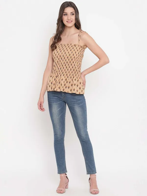 Women's_Rayon_Elephant_Print_Casual_Summer_Style_Tie_Shoulder_Straps_Free_Size_Tank_Top_(_Brown_Beige)