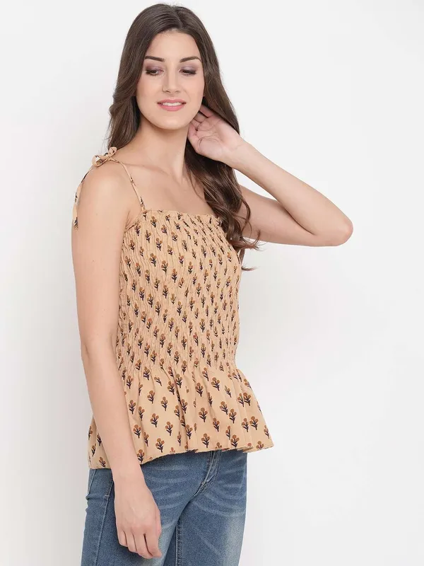 Women's_Rayon_Elephant_Print_Casual_Summer_Style_Tie_Shoulder_Straps_Free_Size_Tank_Top_(_Brown_Beige)