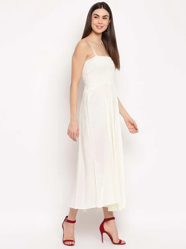 Women's_Viscose_Rayon_Solid_Shoulder_Straps_Sleeveless_Flared_Gown_Drees_(Cream)_-_M