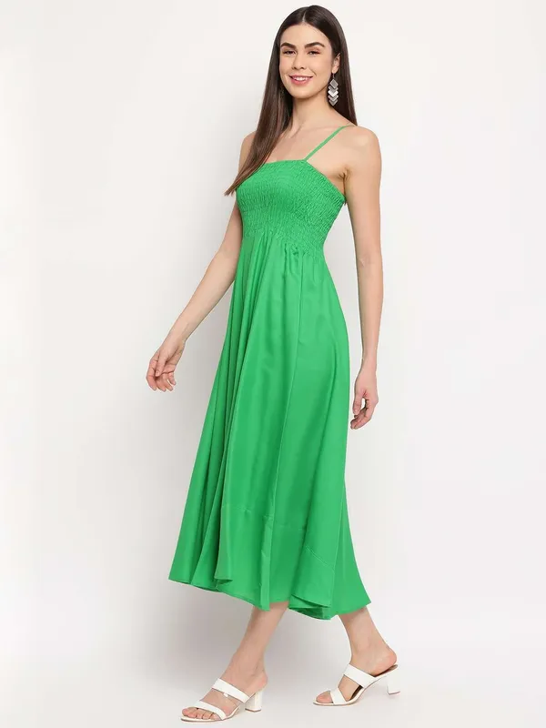 Women's_Viscose_Rayon_Solid_Shoulder_Straps_Sleeveless_Flared_Gown_Drees_(Green)_-_XXL