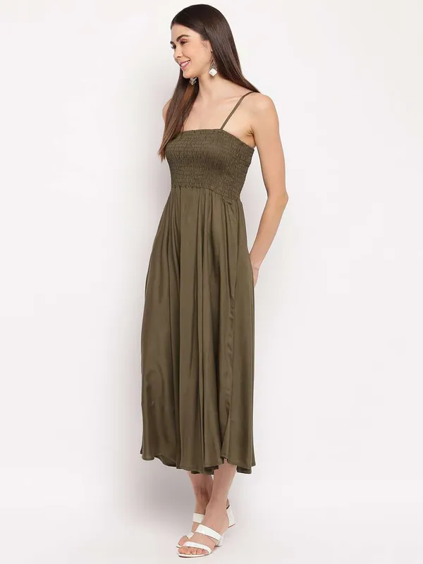 Women's_Viscose_Rayon_Solid_Shoulder_Straps_Sleeveless_Flared_Gown_Drees_(Olive_Green)_-_XXL