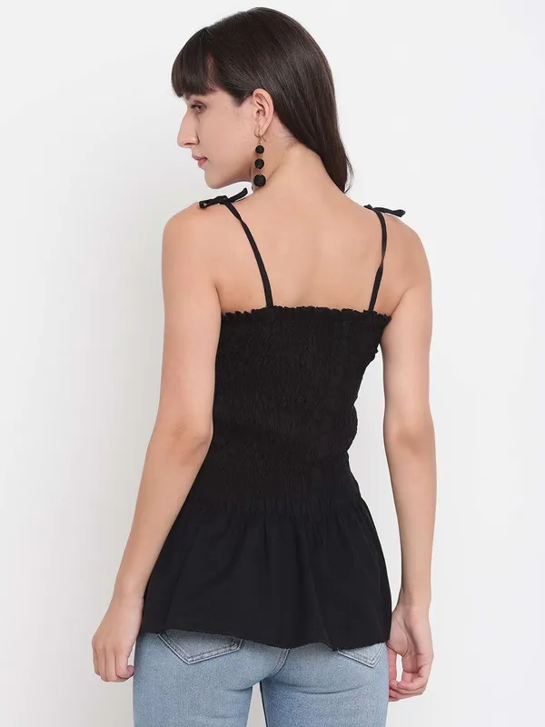 Women's_Rayon_Solid_Casual_Summer_Style_Tie_Shoulder_Straps_Free_Size_Tank_Top_(Black)