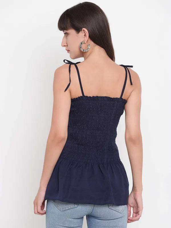 Women's_Rayon_Solid_Casual_Summer_Style_Tie_Shoulder_Straps_Free_Size_Tank_Top_(Dark_Blue)