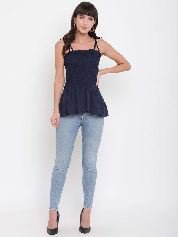 Women's_Rayon_Solid_Casual_Summer_Style_Tie_Shoulder_Straps_Free_Size_Tank_Top_(Dark_Blue)