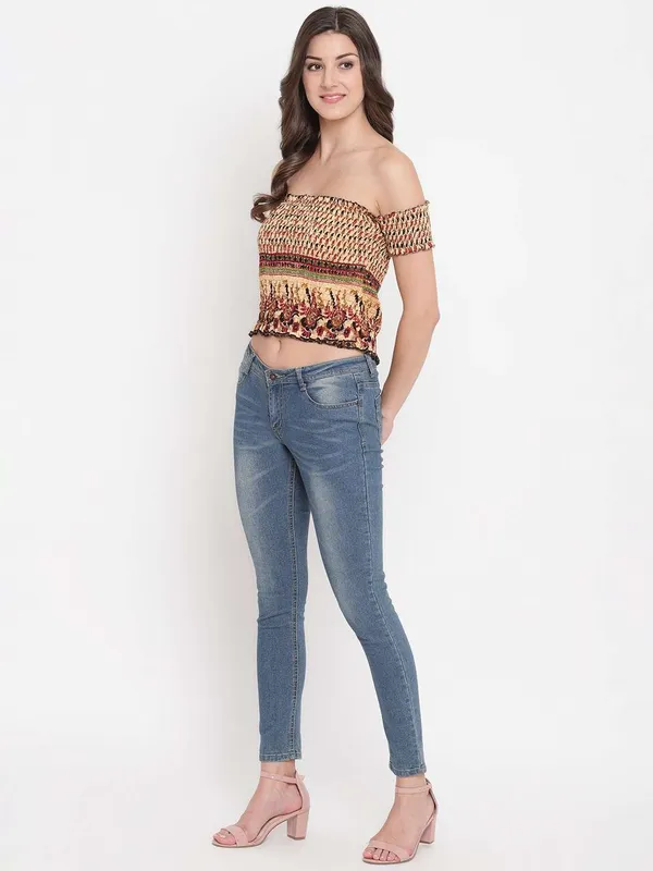 Women's_Rayon_Printed_Off-Shoulder_Smocked_Crop_Top_Short_Sleeve_Casual_Styles_Tank_Top_(FREE_SIZE)_Multi4