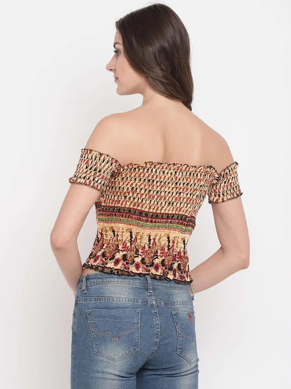 Women's_Rayon_Printed_Off-Shoulder_Smocked_Crop_Top_Short_Sleeve_Casual_Styles_Tank_Top_(FREE_SIZE)_Multi4