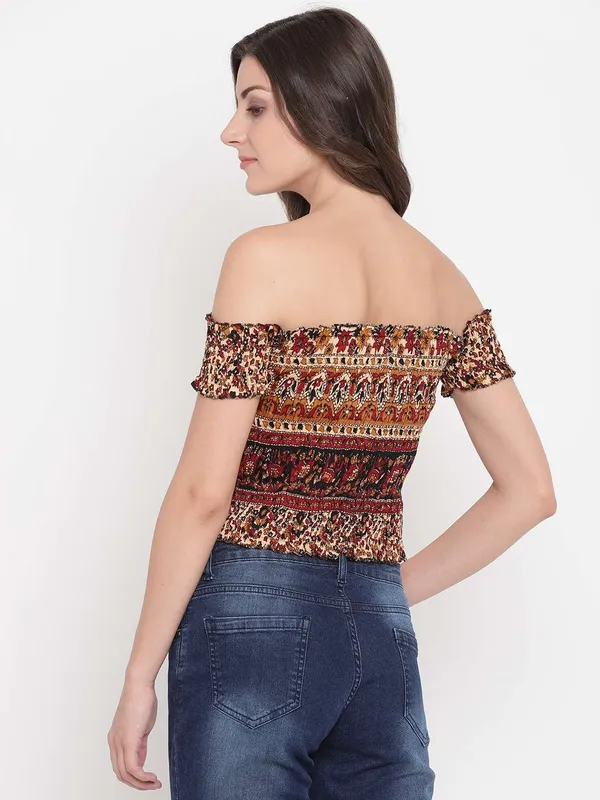 Women's_Rayon_Printed_Off-Shoulder_Smocked_Crop_Top_Short_Sleeve_Casual_Styles_Tank_Top_(FREE_SIZE)_Multi7