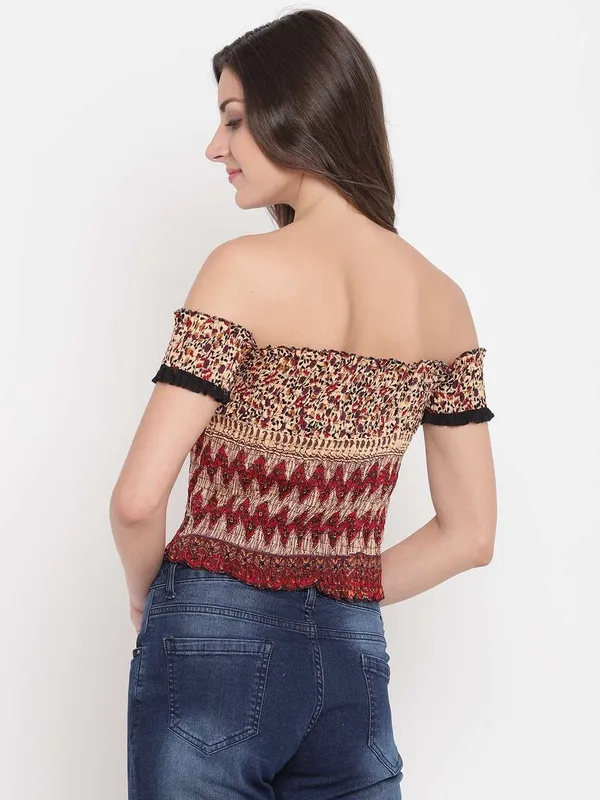 Women's_Rayon_Printed_Off-Shoulder_Smocked_Crop_Top_Short_Sleeve_Casual_Styles_Tank_Top_(FREE_SIZE)_Multi8