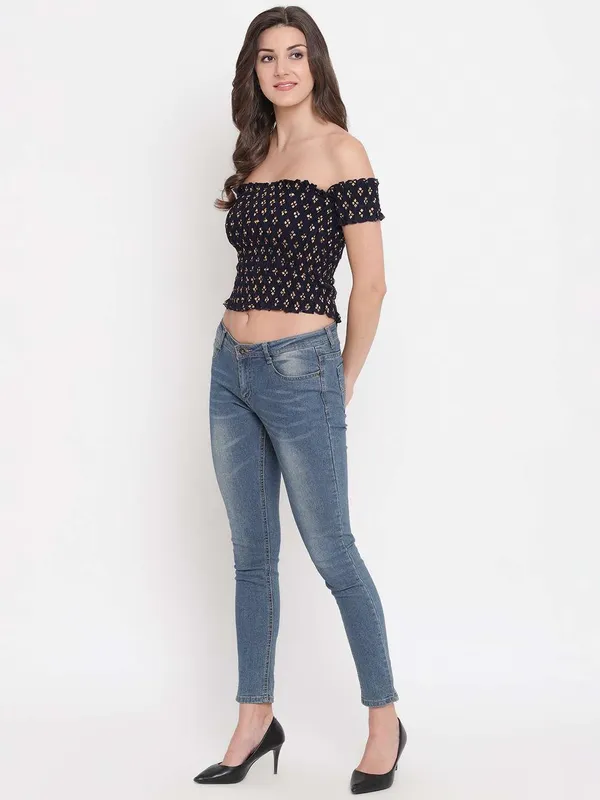 Women's_Rayon_Printed_Off-Shoulder_Smocked_Crop_Top_Short_Sleeve_Casual_Styles_Tank_Top_(FREE_SIZE)_Multi12