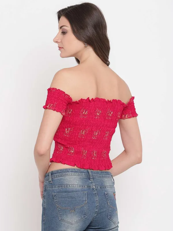 Women's_Rayon_Printed_Off-Shoulder_Smocked_Crop_Top_Short_Sleeve_Casual_Styles_Tank_Top_(FREE_SIZE)_Multi14