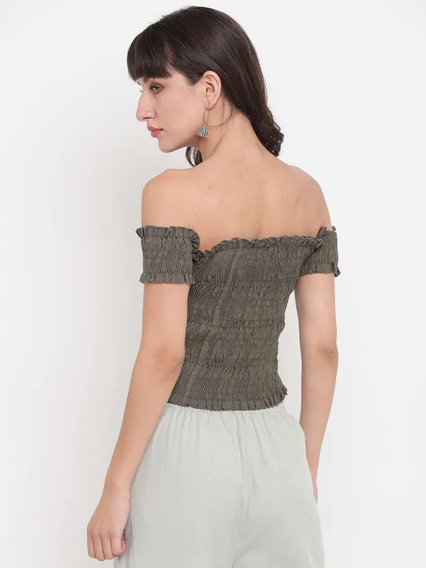 Women's_Rayon_Solid_Off-Shoulder_Smocked_Crop_Top_Short_Sleeve_Casual_Styles_Tank_Top_(FREE_SIZE)_Multi15