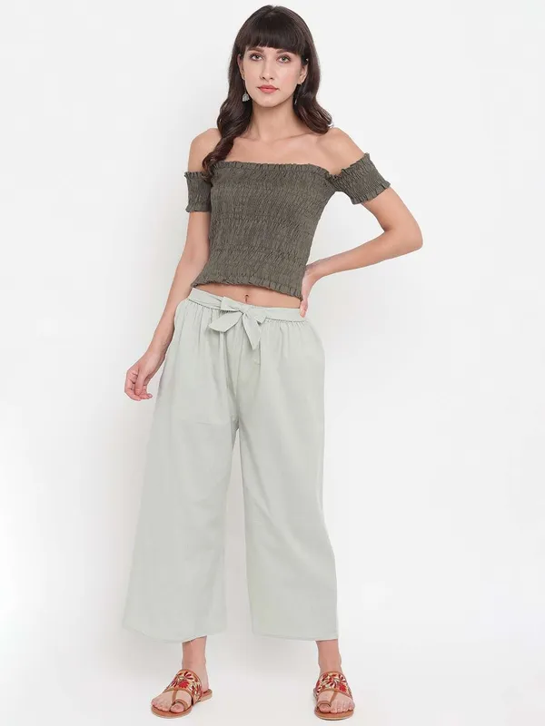 Women's_Rayon_Solid_Off-Shoulder_Smocked_Crop_Top_Short_Sleeve_Casual_Styles_Tank_Top_(FREE_SIZE)_Multi15