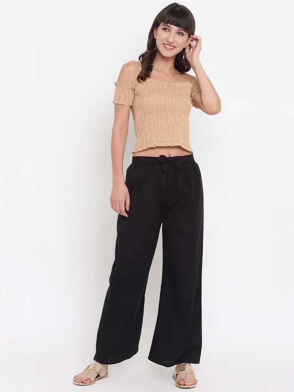 Women's_Rayon_Solid_Off-Shoulder_Smocked_Crop_Top_Short_Sleeve_Casual_Styles_Tank_Top_(FREE_SIZE)_Multi17