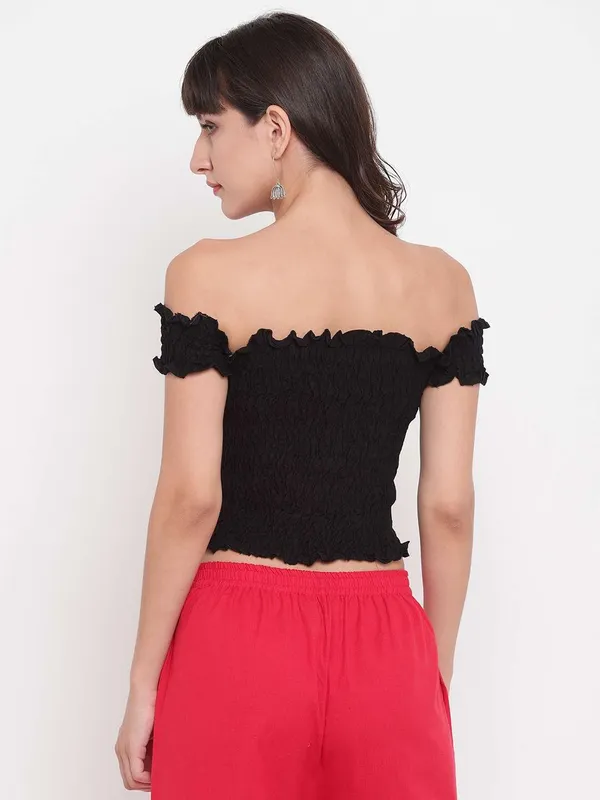 Women's_Rayon_Solid_Off-Shoulder_Smocked_Crop_Top_Short_Sleeve_Casual_Styles_Tank_Top_(FREE_SIZE)_Multi18