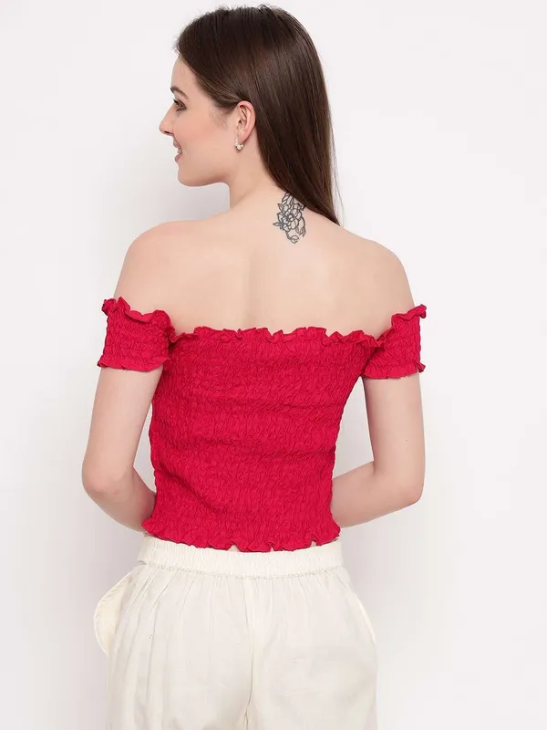 Women's_Rayon_Solid_Off-Shoulder_Smocked_Crop_Top_Short_Sleeve_Casual_Styles_Tank_Top_(FREE_SIZE)_Multi26