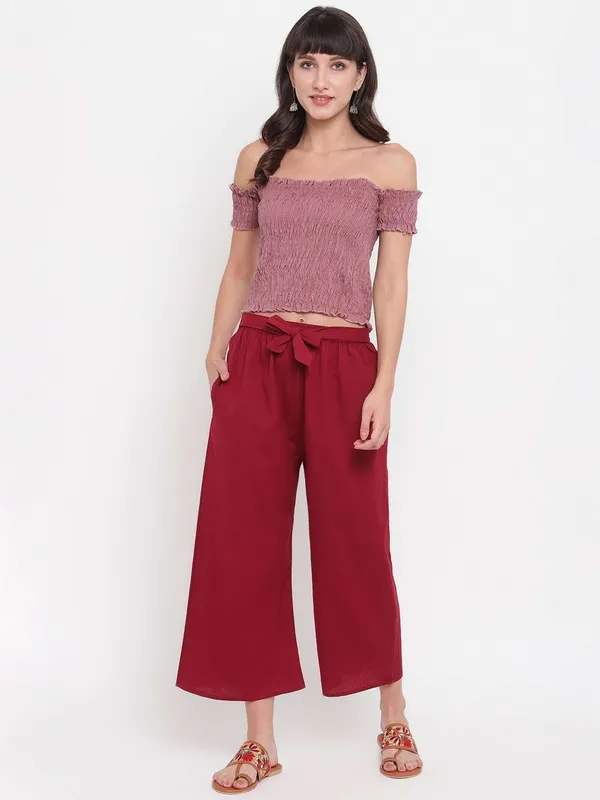 Women's_Rayon_Solid_Off-Shoulder_Smocked_Crop_Top_Short_Sleeve_Casual_Styles_Tank_Top_(FREE_SIZE)_Multi29