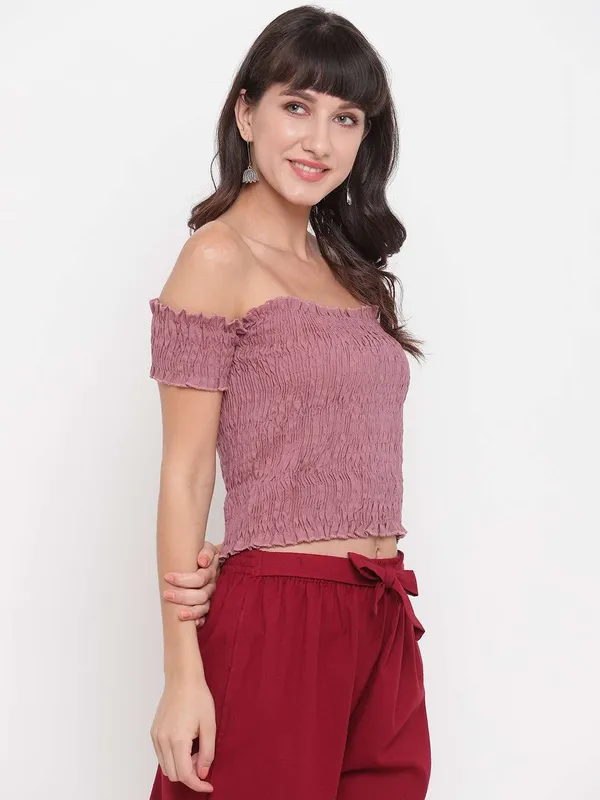 Women's_Rayon_Solid_Off-Shoulder_Smocked_Crop_Top_Short_Sleeve_Casual_Styles_Tank_Top_(FREE_SIZE)_Multi29