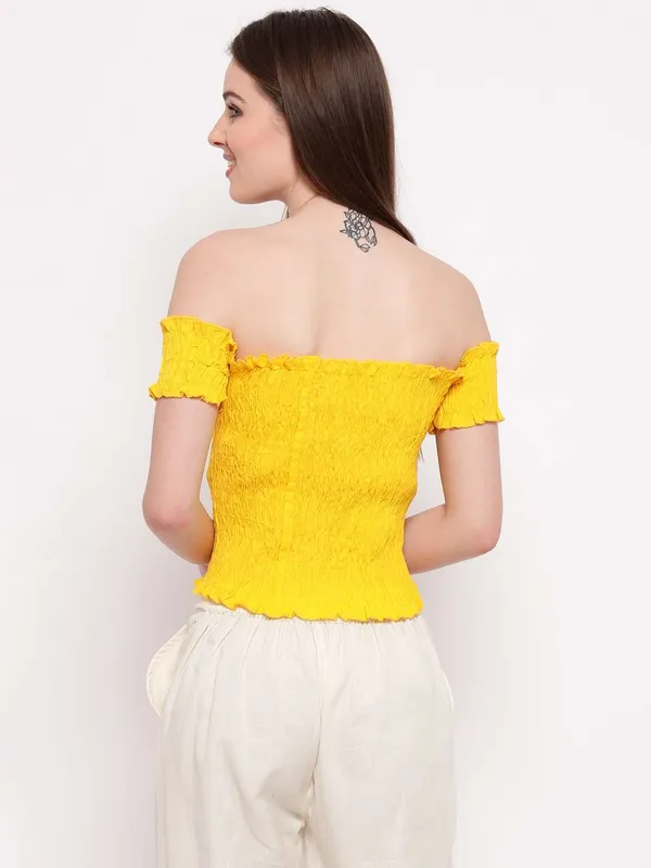 Women's_Rayon_Solid_Off-Shoulder_Smocked_Crop_Top_Short_Sleeve_Casual_Styles_Tank_Top_(FREE_SIZE)_Multi31