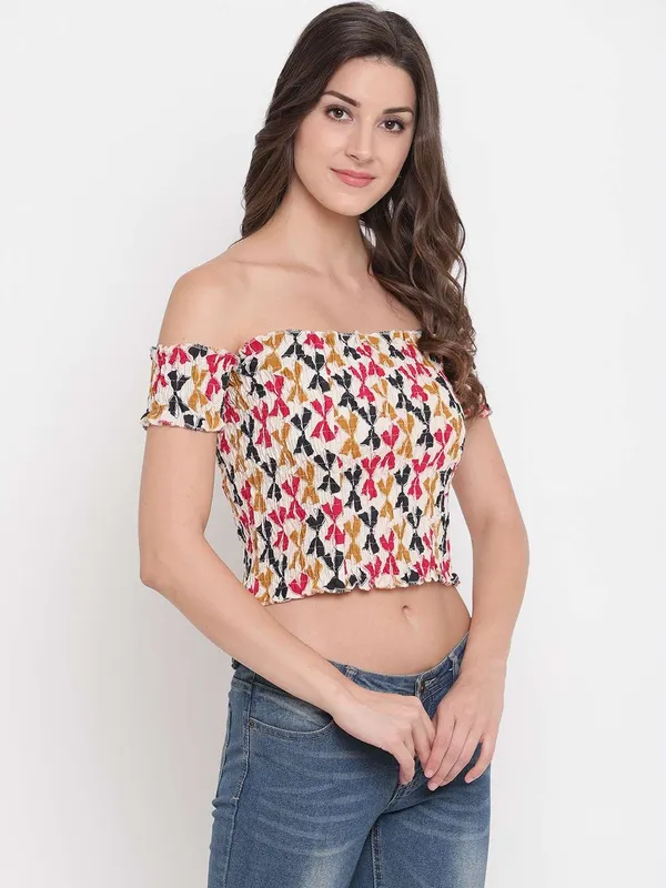 Women's_Rayon_Printed_Off-Shoulder_Smocked_Crop_Top_Short_Sleeve_Casual_Styles_Tank_Top_(FREE_SIZE)_Multi31