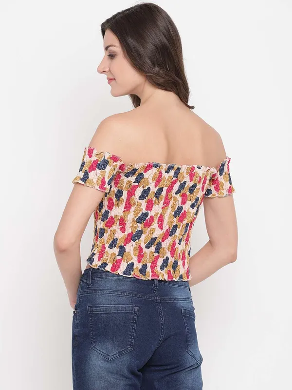 Women's_Rayon_Printed_Off-Shoulder_Smocked_Crop_Top_Short_Sleeve_Casual_Styles_Tank_Top_(FREE_SIZE)_Multi32