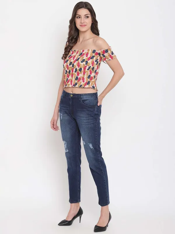 Women's_Rayon_Printed_Off-Shoulder_Smocked_Crop_Top_Short_Sleeve_Casual_Styles_Tank_Top_(FREE_SIZE)_Multi32
