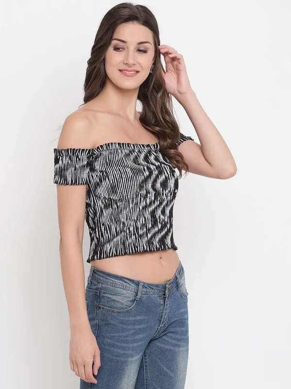 Women's_Rayon_Printed_Off-Shoulder_Smocked_Crop_Top_Short_Sleeve_Casual_Styles_Tank_Top_(FREE_SIZE)_Multi34