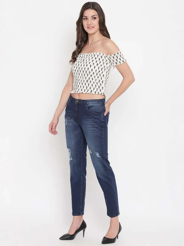 Women's_Rayon_Printed_Off-Shoulder_Smocked_Crop_Top_Short_Sleeve_Casual_Styles_Tank_Top_(FREE_SIZE)_Multi36
