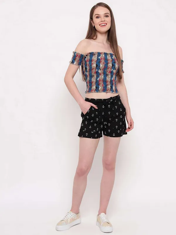 Women's_Rayon_Printed_Off-Shoulder_Smocked_Crop_Top_Short_Sleeve_Casual_Styles_Tank_Top_(FREE_SIZE)_Multi38