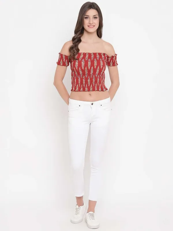 Women's_Rayon_Printed_Off-Shoulder_Smocked_Crop_Top_Short_Sleeve_Casual_Styles_Tank_Top_(FREE_SIZE)_Multi43