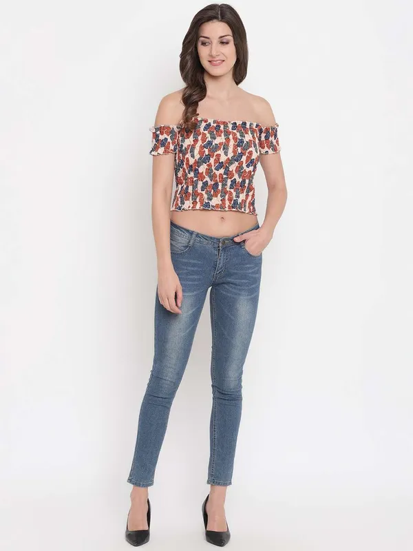 Women's_Rayon_Printed_Off-Shoulder_Smocked_Crop_Top_Short_Sleeve_Casual_Styles_Tank_Top_(FREE_SIZE)_Multi45