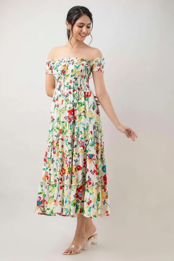 Women's_Viscos_Rayon_Printed_Off_Shoulder_Midi_Dress_For_Summer_And_Casual_Wear_(White_Floral)_-_XL