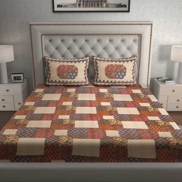 Rajasthani_Traditionally_Printed_Cotton_Doublebed_Bedsheet_With_Pack_of_2_Pillow_Covers