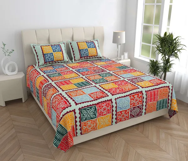 Rajasthani_Traditionally_Printed_Cotton_Doublebed_Bedsheet_With_Pack_of_2_Pillow_Covers