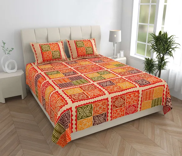 Rajasthani_Traditionally_Printed_Cotton_Doublebed_Bedsheet_With_Pack_of_2_Pillow_Covers