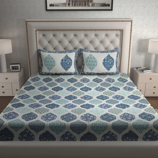 Rajasthani_Traditionally_Printed_Cotton_Doublebed_Bedsheet_With_Pack_of_2_Pillow_Covers