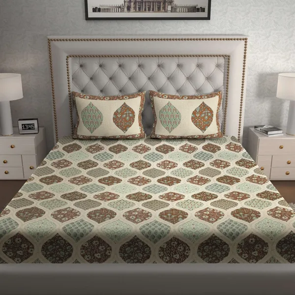 Rajasthani_Traditionally_Printed_Cotton_Doublebed_Bedsheet_With_Pack_of_2_Pillow_Covers