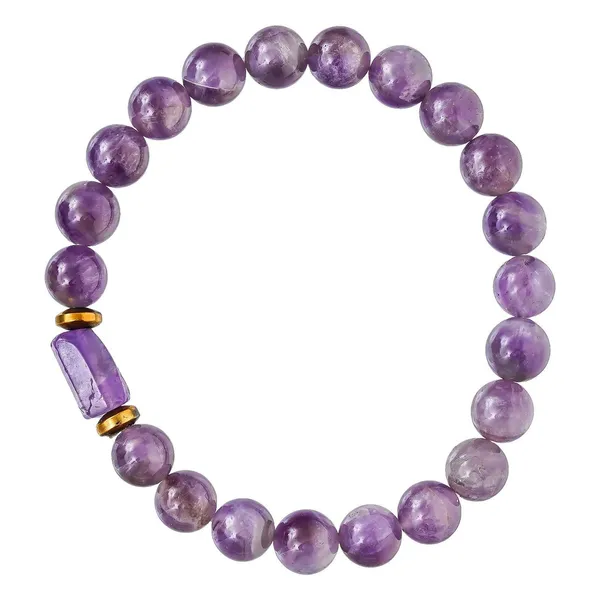 Amethyst_Tumbler_Bracelet_for_Women_Men's_Gifts_-_Protection_Healing_Crystal_Bracelet_-_8mm_Gemstone_Beaded_Adjustable