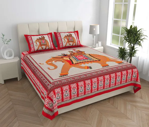 Rajasthani_Traditionally_Printed_Cotton_Doublebed_Bedsheet_With_Pack_of_2_Pillow_Covers