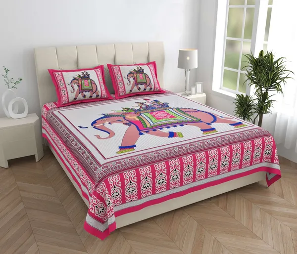Rajasthani_Traditionally_Printed_Cotton_Doublebed_Bedsheet_With_Pack_of_2_Pillow_Covers