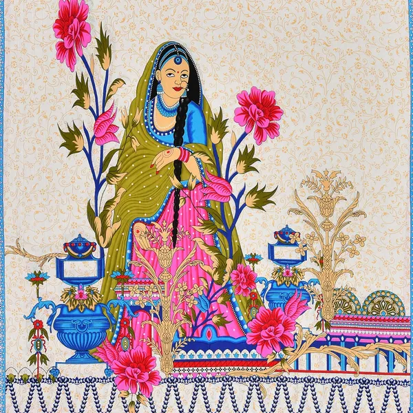 Rajasthani_Traditionally_Printed_Cotton_Doublebed_Bedsheet_With_Pack_of_2_Pillow_Covers