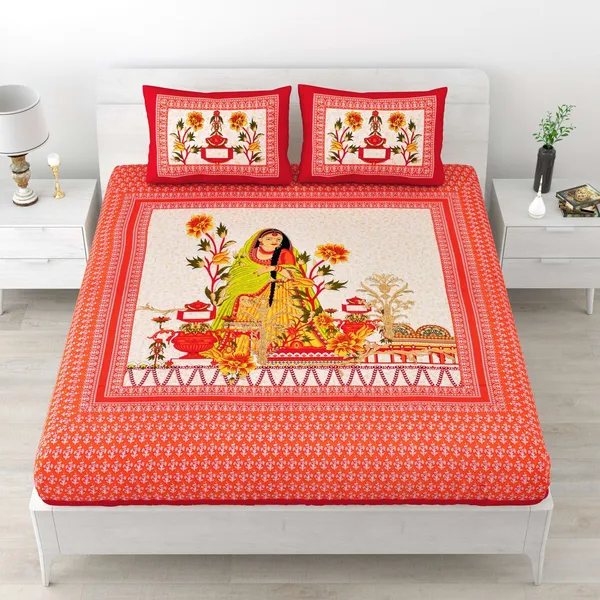 Rajasthani_Traditionally_Printed_Cotton_Doublebed_Bedsheet_With_Pack_of_2_Pillow_Covers
